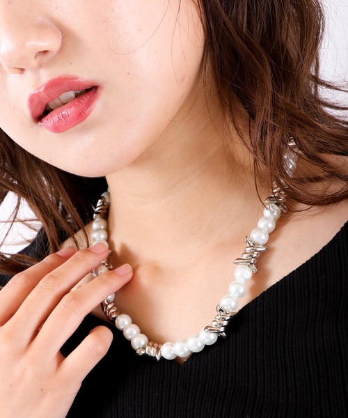 Ree&Mee（リーアンドミー）の「Ree＆Mee グラス パール ネックレス（ネックレス・メンズ・A/B/C/D/E・FREE）」の16枚目の写真