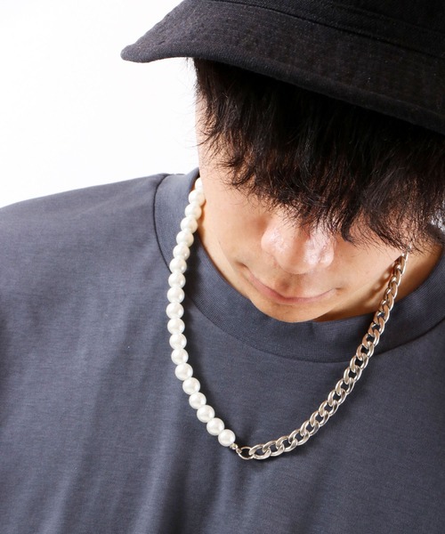 Ree&Mee（リーアンドミー）の「Ree＆Mee グラス パール ネックレス（ネックレス・メンズ・A/B/C/D/E・FREE）」の22枚目の写真