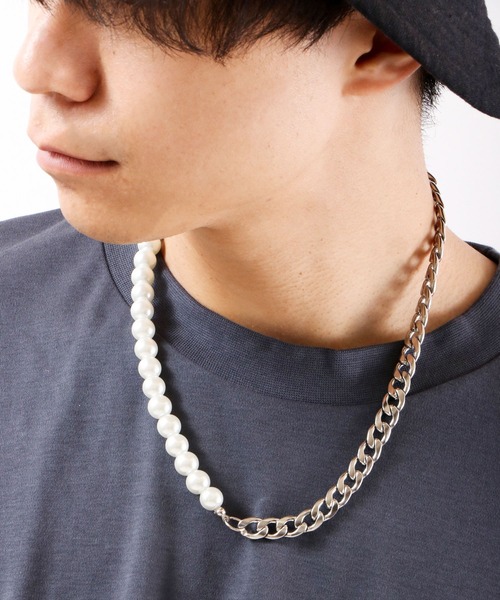 Ree&Mee（リーアンドミー）の「Ree＆Mee グラス パール ネックレス（ネックレス・メンズ・A/B/C/D/E・FREE）」の21枚目の写真