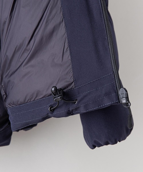OUTDOOR PRODUCTS APPAREL（アウトドアプロダクツアパレル）の「ダウンジャケット 撥水  透湿  ストレッチ 止水ファスナー使用（ダウンジャケット/コート・メンズ・ブラック/ネイビー・X-LARGE/MEDIUM/LARGE）」の6枚目の写真