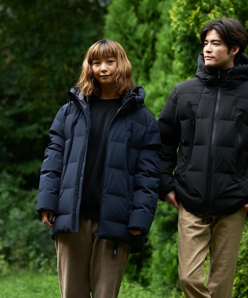 OUTDOOR PRODUCTS APPAREL（アウトドアプロダクツアパレル）の「ダウンジャケット 撥水  透湿  ストレッチ 止水ファスナー使用（ダウンジャケット/コート・メンズ・ブラック/ネイビー・X-LARGE/MEDIUM/LARGE）」の13枚目の写真