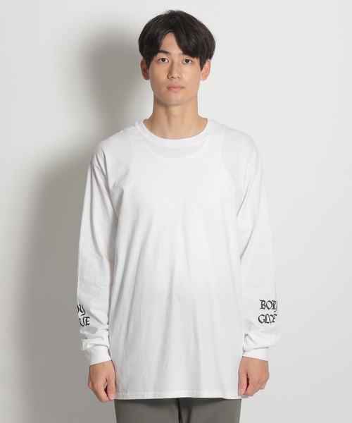 Body Glove（ボディグローブ）の「【BODY GLOVE(ボディグローブ)】ショップロンT（Tシャツ/カットソー・メンズ・ホワイト/ベージュ・MEDIUM）」の9枚目の写真