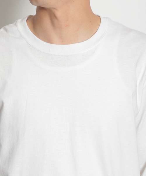Body Glove（ボディグローブ）の「【BODY GLOVE(ボディグローブ)】ショップロンT（Tシャツ/カットソー・メンズ・ホワイト/ベージュ・MEDIUM）」の3枚目の写真