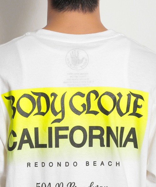 Body Glove（ボディグローブ）の「【BODY GLOVE(ボディグローブ)】ショップロンT（Tシャツ/カットソー・メンズ・ホワイト/ベージュ・MEDIUM）」の13枚目の写真