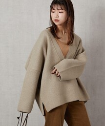 FREAK'S STORE（フリークスストア）の「▽【WEB限定】Vネックニットプルオーバー（ニット/セーター）」