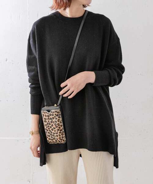 URBAN RESEARCH Sonny Label（アーバンリサーチサニーレーベル）の「『WEB限定』RICH SOFT WOOLワイドルーズプルオーバー（ニット/セーター・レディース・ピンク系その他/ベージュ系その他/ブラック・FREE）」の21枚目の写真