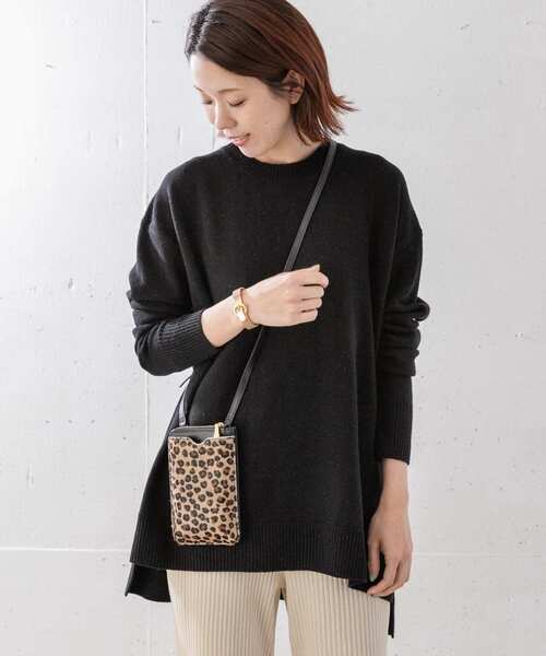 URBAN RESEARCH Sonny Label（アーバンリサーチサニーレーベル）の「『WEB限定』RICH SOFT WOOLワイドルーズプルオーバー（ニット/セーター・レディース・ピンク系その他/ベージュ系その他/ブラック・FREE）」の22枚目の写真
