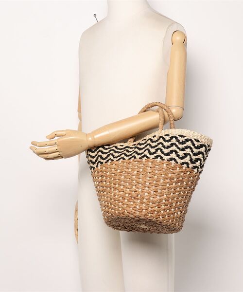 Liberty Bell（リバティーベル）の「Liberty Bell / Basket Bag BPS EXCLUSIVE MODEL（かごバッグ・レディース・ベージュ・FREE）」の5枚目の写真