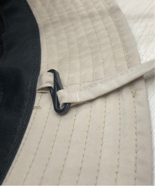 KIIT(キート)の「KIIT キート / × MASACA HAT WOOL BLEND POLYESTER TAFFETA BUCKET HAT マサカハット別注 ウールブレンドポリエステルタフタ バケットハット / KIM-A57-501(ハット・メンズ・ダークブラウン/ライトベージュ/ダークネイビー・FREE)」の19枚目の写真