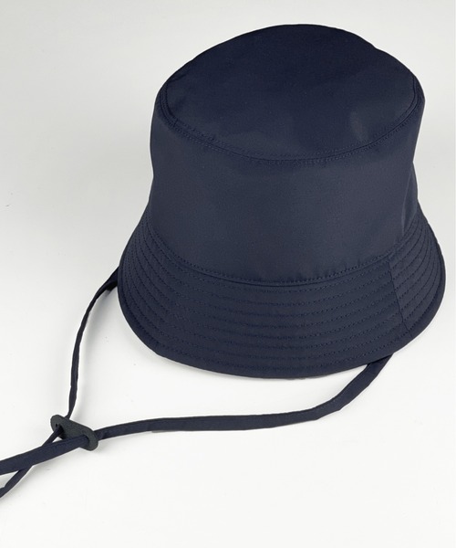 KIIT(キート)の「KIIT キート / × MASACA HAT WOOL BLEND POLYESTER TAFFETA BUCKET HAT マサカハット別注 ウールブレンドポリエステルタフタ バケットハット / KIM-A57-501(ハット・メンズ・ダークブラウン/ライトベージュ/ダークネイビー・FREE)」の15枚目の写真