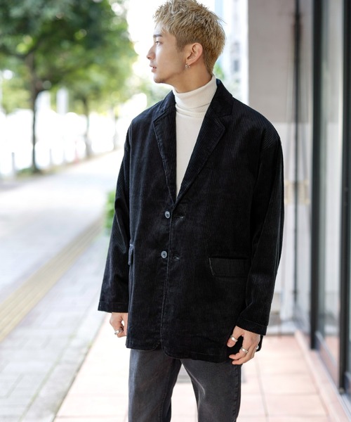 Beno（ビーノ）の「ワイドピッチ コットンコーデュロイ オーバー