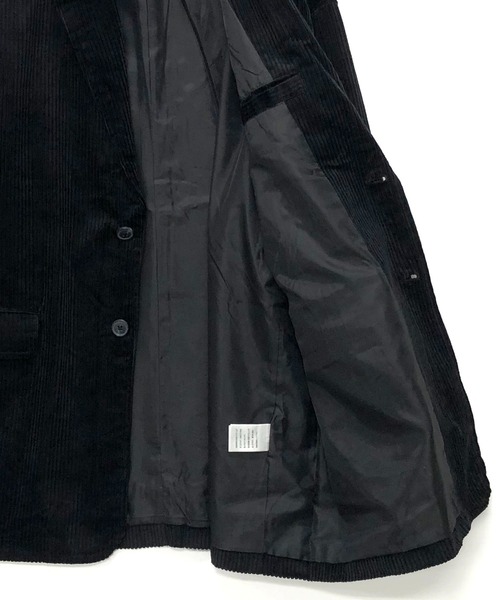 Beno（ビーノ）の「ワイドピッチ コットンコーデュロイ オーバーサイズ テーラードJKT（テーラードジャケット・メンズ・ブラック/ダークグリーン/ダークブラウン/アイボリー/ダークブルー・S/M/L）」の22枚目の写真