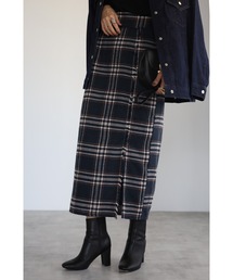 Bonjour Sagan | チェックラップスカート(スカート)