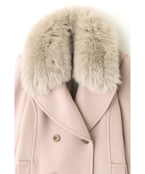 JILL STUART（ジルスチュアート）の「◆リリーコート（ピーコート・レディース・ブラック/グレー/ピンク・MEDIUM/SMALL）」の15枚目の写真