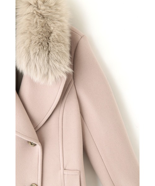 JILL STUART（ジルスチュアート）の「◆リリーコート（ピーコート・レディース・ブラック/グレー/ピンク・MEDIUM/SMALL）」の12枚目の写真