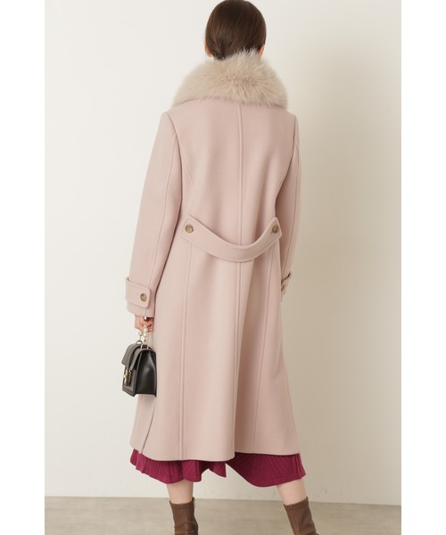 JILL STUART（ジルスチュアート）の「◆リリーコート（ピーコート・レディース・ブラック/グレー/ピンク・MEDIUM/SMALL）」の18枚目の写真