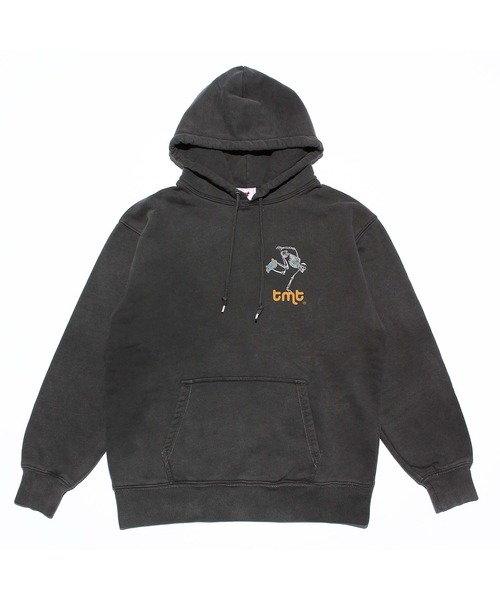 TMT（ティーエムティー）の「PIGMENT DYE HEAVY SWEAT HOODIE(SKULL SKATER)（パーカー・メンズ・ブルー/レッド/ブラック・X-LARGE/MEDIUM/LARGE）」の2枚目の写真