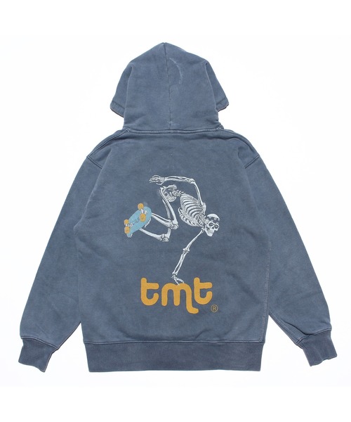 TMT（ティーエムティー）の「PIGMENT DYE HEAVY SWEAT HOODIE(SKULL SKATER)（パーカー・メンズ・ブルー/レッド/ブラック・X-LARGE/MEDIUM/LARGE）」の6枚目の写真