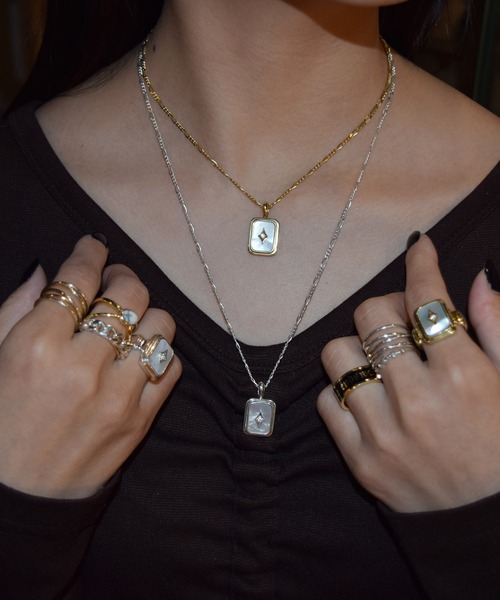 D.U.E(ディー・ユー・イー)の「D.U.E Shell Signature Ring(リング・レディース・シルバー/ゴールド・#9/#15/#13/#11/#17)」の21枚目の写真