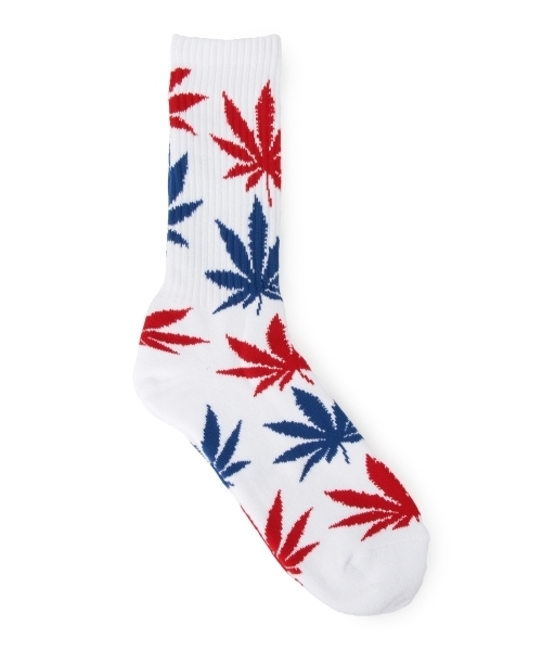BEAMS(ビームス)の「HUF / PLANTLIFE CREW SOCKS(ソックス/靴下・メンズ・ホワイト/その他1・ONE SIZE)」の7枚目の写真