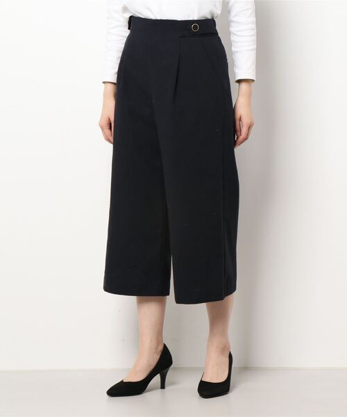 Te chichi（テチチ）の「ツイードワイドクロップドパンツ（その他パンツ・レディース・ブラウン/ネイビー/ブラック・SMALL/MEDIUM）」の4枚目の写真