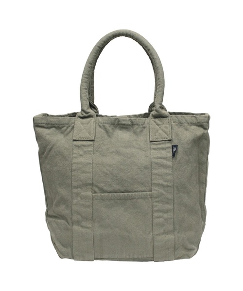 MAKE UP(メイクアップ)の「MAKE UP 倉敷製品染めフロントポケット キャンバストートバッグM(トートバッグ・メンズ・ホワイト/イエロー/ライトブルー/ブルー/ネイビー/ピンク/レッド/グリーン/カーキ/ブラック・FREE)」の16枚目の写真