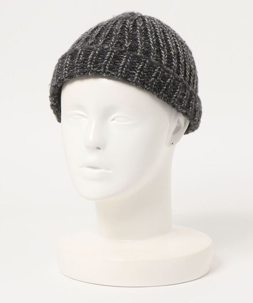 dictionary（ディクショナリー）の「【 DICTIONARY / ディクショナリー 】 ナチュラルカラー ニット ビーニー（ニットキャップ/ビーニー・メンズ・グレー/ベージュ/ブラック/ブラウン/アイボリー・FREE）」の7枚目の写真