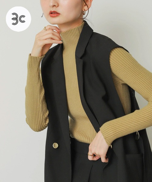 『堀田真由さん着用』『一部WEB限定カラー』ストレッチリブハイネックセーター