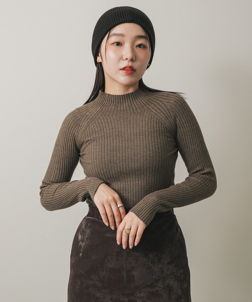 and per se ストライプ ハイネックセーター 楽天市場】ストライプニットセーター バイカラー ストライプ