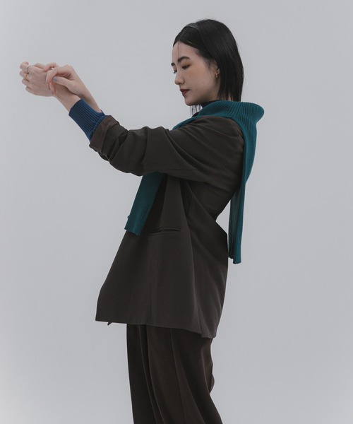 and per se ストライプ ハイネックセーター 楽天市場】ストライプニットセーター バイカラー ストライプ