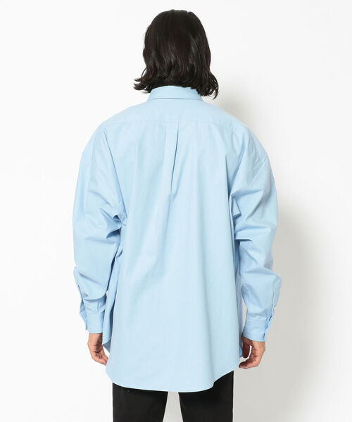 BEAVER(ビーバー)の「KAN × BEAVER / カン×ビーバー 別注 OXBD シャツ(シャツ/ブラウス・メンズ・ブルー・MEDIUM/LARGE)」の3枚目の写真