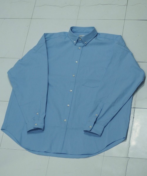 BEAVER(ビーバー)の「KAN × BEAVER / カン×ビーバー 別注 OXBD シャツ(シャツ/ブラウス・メンズ・ブルー・MEDIUM/LARGE)」の5枚目の写真