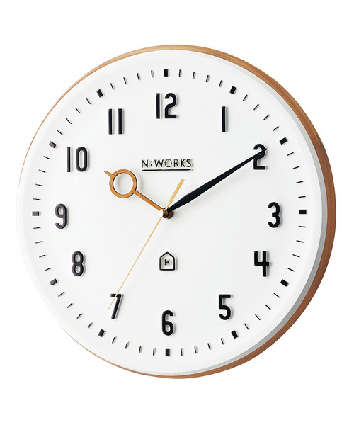 LBC（エルビーシー）の「INTERFORM INC インターフォルム ケンピ（掛け時計・レディース・オフホワイト・FREE）」の5枚目の写真