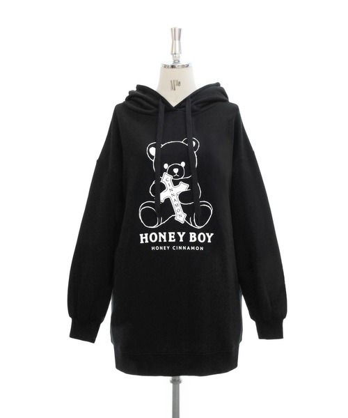 上品なスタイル Honey Cinnamon（ハニーシナモン）の「裏起毛クロスシナモン トップス
