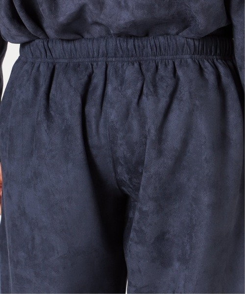 EDIFICE(エディフィス)の「【IVY LEAGUE by EDIFICE】フェイクスウェード スウェットパンツ(スウェットパンツ・メンズ・ネイビー/ブラウン/グレー・SMALL/MEDIUM/LARGE)」の8枚目の写真