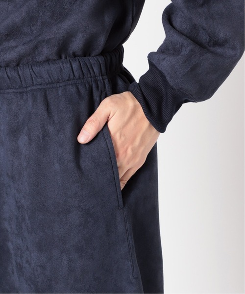 EDIFICE(エディフィス)の「【IVY LEAGUE by EDIFICE】フェイクスウェード スウェットパンツ(スウェットパンツ・メンズ・ネイビー/ブラウン/グレー・SMALL/MEDIUM/LARGE)」の10枚目の写真