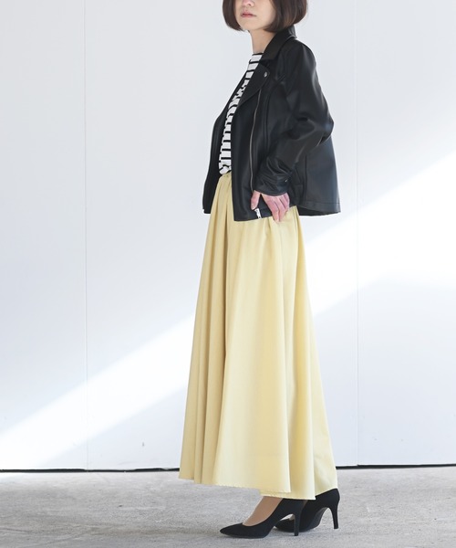 rps(アールピーエス)の「ライダースジャケット(ライダースジャケット・レディース・ブラック/アイボリー/グレイッシュベージュ・M)」の13枚目の写真