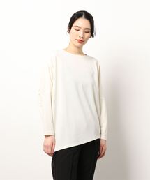 NICOLE white | アシンメトリーロンＴＥＥ(Tシャツ/カットソー)