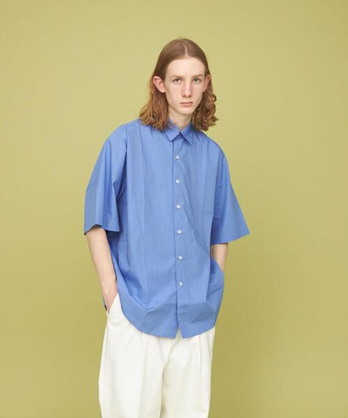 CITEN(シテン)の「<CITEN>ブロード ビッグ シャツ(シャツ/ブラウス・メンズ・ライトグレー/ライトブルー/ピンク/ライム/シャーベット/クリーム/その他2/その他1・M/L)」の12枚目の写真