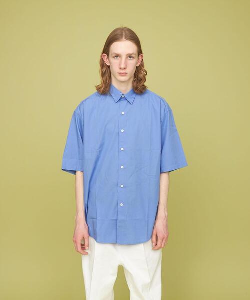 CITEN(シテン)の「<CITEN>ブロード ビッグ シャツ(シャツ/ブラウス・メンズ・ライトグレー/ライトブルー/ピンク/ライム/シャーベット/クリーム/その他2/その他1・M/L)」の15枚目の写真