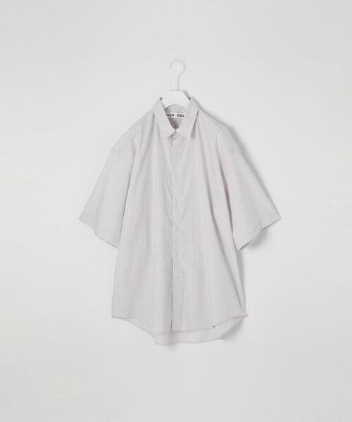 CITEN(シテン)の「<CITEN>ブロード ビッグ シャツ(シャツ/ブラウス・メンズ・ライトグレー/ライトブルー/ピンク/ライム/シャーベット/クリーム/その他2/その他1・M/L)」の21枚目の写真