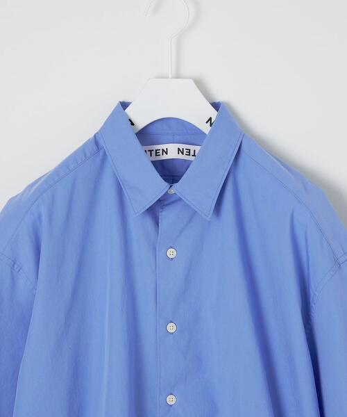CITEN(シテン)の「<CITEN(シテン)>ブロード ビッグ シャツ(シャツ/ブラウス・メンズ・ライトブルー/ライトグレー/ピンク/ライム・M/L)」の14枚目の写真