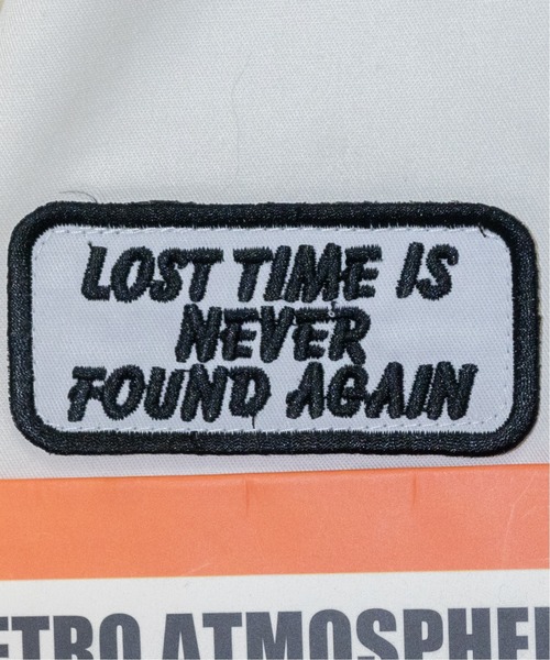 Limited Line Naive Magic（リミテッドラインナイーブマジック）の「【a】TCツイル USED LIKEクレリックワークシャツ　長袖（シャツ/ブラウス・メンズ・チャコールグレー/オレンジ/ブルー/グリーン/アイボリー・MEDIUM/LARGE）」の7枚目の写真