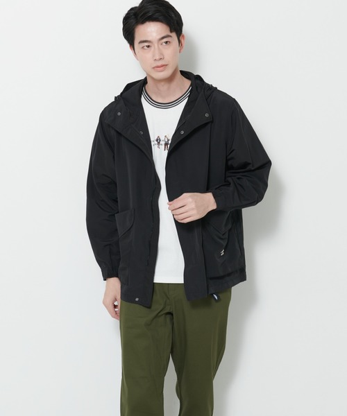 OUTDOOR PRODUCTS APPAREL(アウトドアプロダクツアパレル)の「撥水 ショート ワイドシルエット ワンポイントブランドロゴ モッズジャケット(モッズコート・メンズ・ベージュ/ブラック/カーキ・MEDIUM/LARGE/X-LARGE)」の19枚目の写真