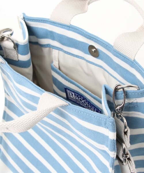 ROOTOTE(ルートート)の「ルートート/NA.スクエア2way.テンジク-B(ショルダーバッグ・レディース・ネイビー/グレー/カーキ/ブラック系その他/ブルー系その他/グレー×ホワイト・FREE)」の15枚目の写真