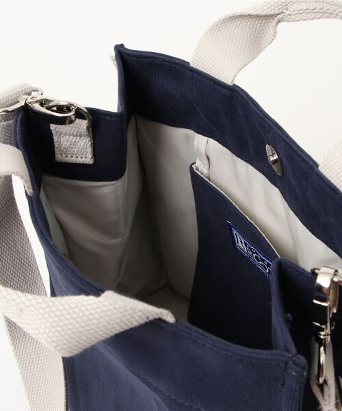 ROOTOTE(ルートート)の「ルートート/NA.スクエア2way.テンジク-B(ショルダーバッグ・レディース・ネイビー/グレー/カーキ/ブラック系その他/ブルー系その他/グレー×ホワイト・FREE)」の16枚目の写真