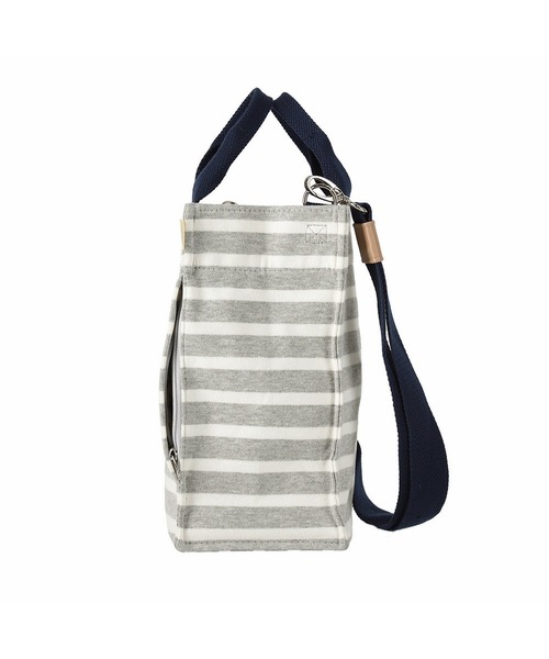 ROOTOTE(ルートート)の「ルートート/NA.スクエア2way.テンジク-B(ショルダーバッグ・レディース・ネイビー/グレー/カーキ/ブラック系その他/ブルー系その他/グレー×ホワイト・FREE)」の8枚目の写真