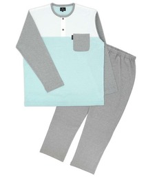 LANVIN collection（ランバン コレクション）の「LANVIN COLLECTION メンズ 吸水・速乾機能 カノコパジャマ 54420016（ルームウェア/パジャマ・メンズ）」