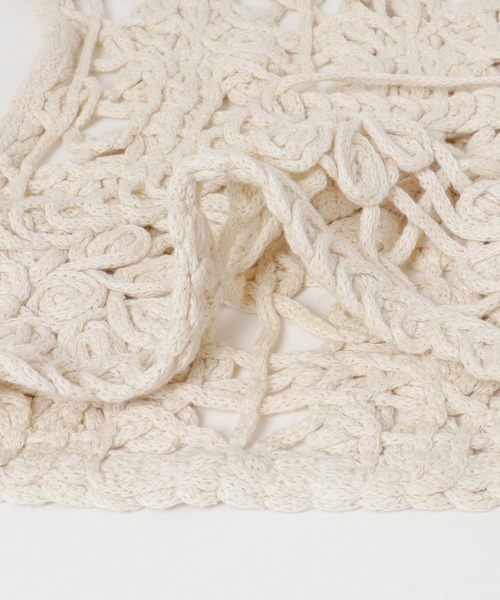 KBF（ケイビーエフ）の「フラワーモチーフビッグカラー（その他小物・レディース・ベージュ・ONE）」の7枚目の写真