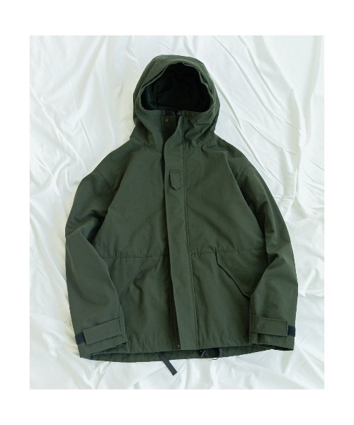 417 EDIFICE（フォーワンセブンエディフィス）の「Ecwcs Parka / ショートモッズ パーカー（モッズコート・メンズ・ブラック/カーキ・SMALL/MEDIUM/LARGE）」の2枚目の写真